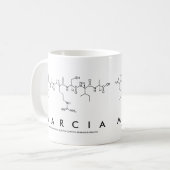 マルシアペプチド名mug コーヒーマグカップ (正面左)