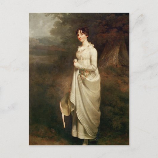 マルシアポートレート。ロ。キツネ ポストカード (正面)