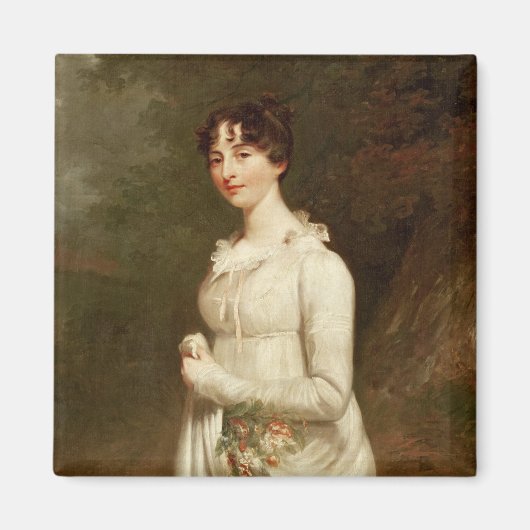 マルシアポートレート。ロ。キツネ マグネット (正面)