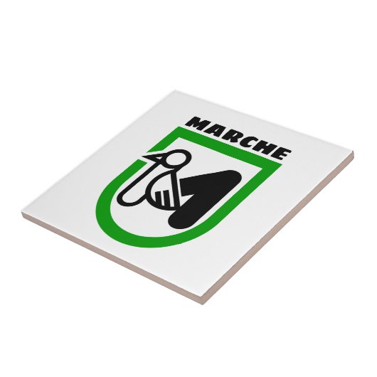 マルシェの紋章（イタリア） タイル (側面)