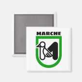 マルシェの紋章(イタリア) マグネット (正面/裏面)