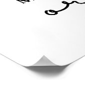 マルシェの補助果実のオレンジ ポスター (角)