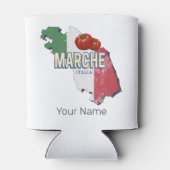 マルシュイタリアレトロ地域マップヴィンテージ土産 缶クーラー (裏面)