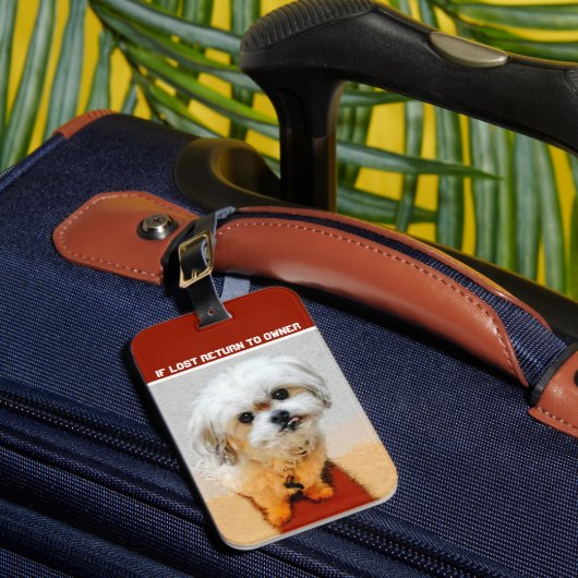 マルシーの犬の荷札 ラゲッジタグ (正面インサイチュ1)