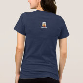 マルシーパピー なんと言おうと Tri-Blend トライブレンドＴシャツ (裏面)