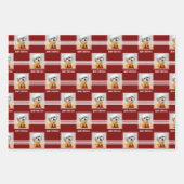 マルシー クリスマス ラッピングペーパー シート (正面)