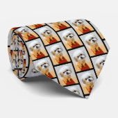 マルシ犬タイルのネクタイ ネクタイ (ロール)