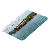 マルジェット島の聖マリア修道院-クロアチア マグネット (左側)