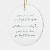 マルジョリー セラミックオーナメント (左)