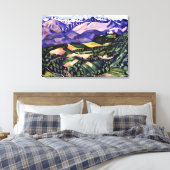マルスデンハートリー – ヴェネツィア・パープル山脈 キャンバスプリント (インサイチュ (寝室))