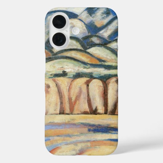 マルスデン・ハートレーによるニューメキシコの風景画、ファインアート Case-Mate iPhoneケース (裏面)