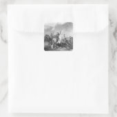 マルストン・ムーアの戦い（1644年7月2日） スクエアシール (バッグ)