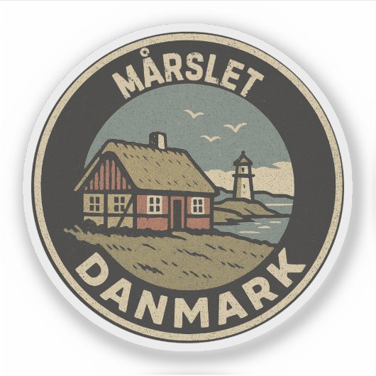 マルスレット デンマーク Danmark  シール (正面)