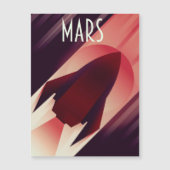 マルス・スターシップ アール・デコ調 宇宙アート (正面)