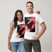 マルス・スターシップ アール・デコ スペースアート Tシャツ (ユニセックス)