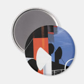 マルセイユのポスター マグネット (正面/裏面)