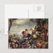 マルセイユの戦い1837年10月4日 ポストカード (正面/裏面)