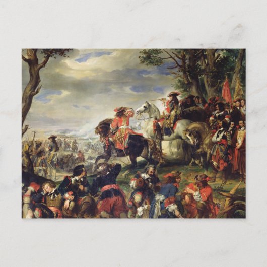 マルセイユの戦い1837年10月4日 ポストカード (正面)