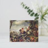 マルセイユの戦い1837年10月4日 ポストカード (スタンド正面)