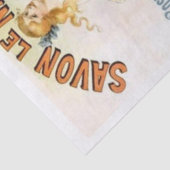 マルセイユソープヴィンテージ広告ガールデカフランスのップページ 薄葉紙 (詳細)