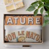 マルセイユソープヴィンテージ広告ガールデカフランスのップページ 薄葉紙 (ギフト)