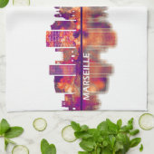 マルセイユフランスカイライン キッチンタオル (折り畳み)