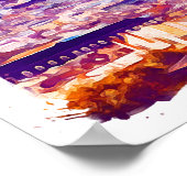 マルセイユフランスパノラマビュー ポスター (角)