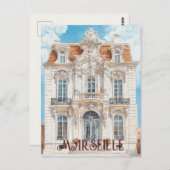 マルセイユフランス旅行 ポストカード (正面/裏面)