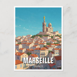 マルセイユフランス旅行 ポストカード