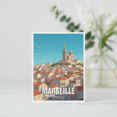マルセイユフランス旅行 ポストカード (スタンド正面)