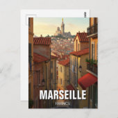 マルセイユフランス旅行 ポストカード (正面/裏面)