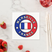 マルセイユフランス スタンダードカクテルナプキン (インサイチュ)