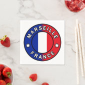 マルセイユフランス スタンダードカクテルナプキン (インサイチュ)