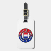 マルセイユフランス ラゲッジタグ (正面縦)