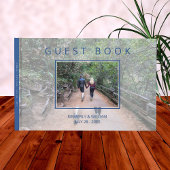 マルセイユブルー婚約フォトシック結婚ズ ゲストブック