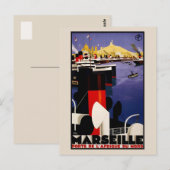 マルセイユポルテアフリケデュノール ポストカード (正面/裏面)