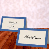 マルセイユミニマルブモダンルシック結婚エスコート プレイスカード