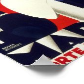 マルセイユヴィンテージ旅行ポスター復元 ポスター (角)