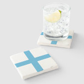 マルセイユ国旗（フランス） ストーンコースター (横)