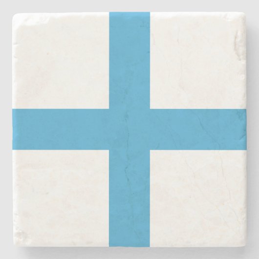 マルセイユ国旗（フランス） ストーンコースター (正面)