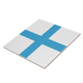 マルセイユ国旗（フランス） タイル (側面)