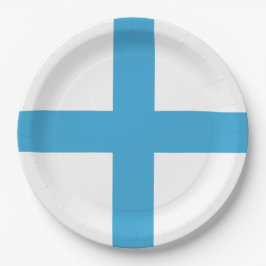 マルセイユ国旗（フランス） ペーパープレート