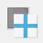 マルセイユ国旗(フランス) マグネット (正面/裏面)