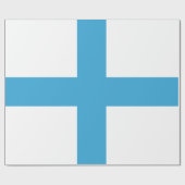 マルセイユ国旗(フランス) ラッピングペーパー (フラット)