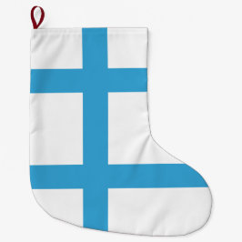 マルセイユ国旗（フランス） ラージクリスマスストッキング