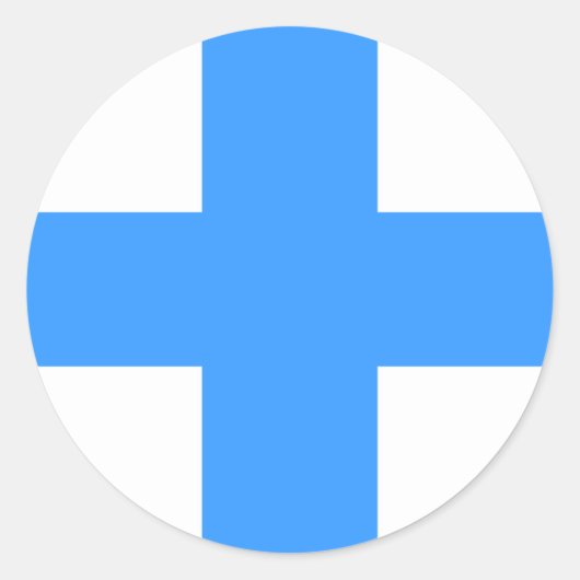 マルセイユ国旗 ラウンドシール (正面)