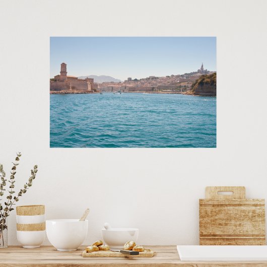 マルセイユ港 ポスター (キッチン)