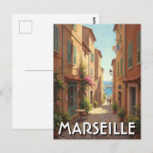 マルセイユ フランス 旅行 ポストカード (正面/裏面)