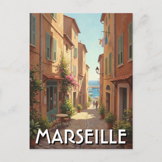 マルセイユ フランス 旅行 ポストカード (正面)