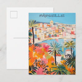 マルセイユ フランス 旅行 都市 絵画 美意識 ポストカード